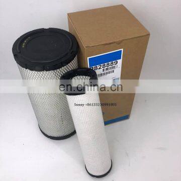 Factory engine air filter p828889 for excavator