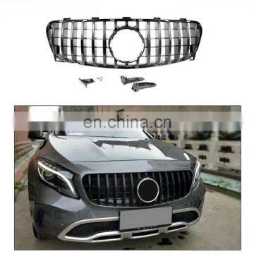 Front Grille GT R style Black 2017-in For Benz GLA-class X156 GLA180 GLA200 250