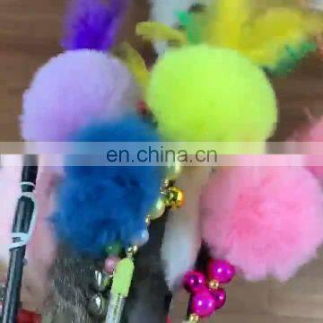 China low cheap price pet product cat teaser ball rope toy cat toys wholesale supplier bulk pet toys