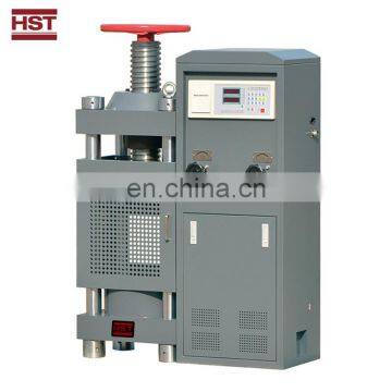 Cement mortar flexure compression strength test machine