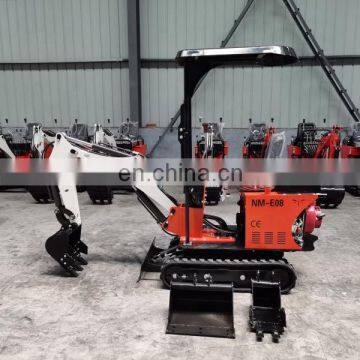 0.8 Ton Digger Hydraulic Cylinder Towable Mini Excavator Backhoe for Sale photo-2