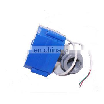 CE RoHS Dn15 5v Pvc Electric Plastic Flow Control Valve photo-5