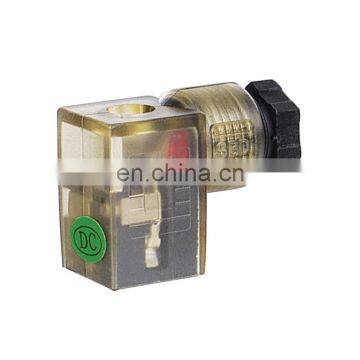 4V series coil connectors high quality low price plastic lucency black white