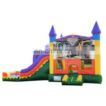 Inflatable Water Bounce House Backyard Kids Water Slide Pool Bounce House Inflatable
