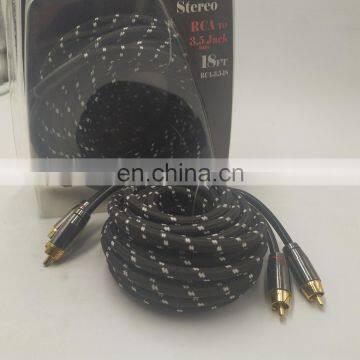 High Quality Ofc Cable Rca hi fi 17ft RCA Cable photo-4