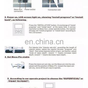 FAIR Mesotherapy Gun New Arrival Portable Mesogun Modern Design Hot Selling Meso Gun For Skin Lift/skin Care