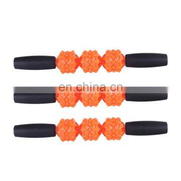 2021 Vivanstar Stick Massage Model YG2610 3 Balls Massage 3D for Body Use Sports Massage Stick