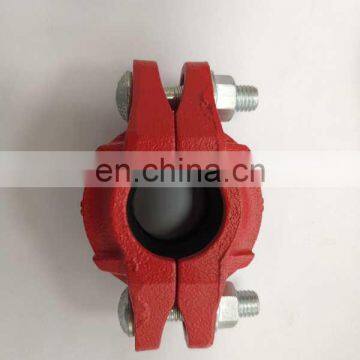 High Quality Factory Cheap Price Ductile Iron Pipe Grooved Fitting Flexible Coupling photo-4