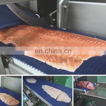 Свежие сырые свиные и говяжьи отбивные. Умный 3D-резак порций / машина для разделки порций photo-4