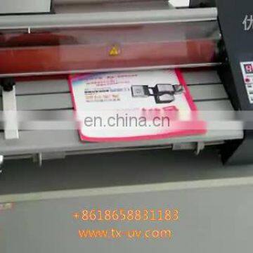 FM360 Desktop Double Sides Anti-roll Hot Laminator Machine for A3 A4 Paper