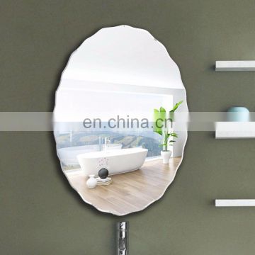 3-6mm decorative oval shape wall mirrors home decor