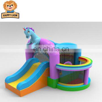 HAPPY LION cheap inflatable bouncers for sale,homeuse bouncer inflatable for toddlers, Oxford cloth