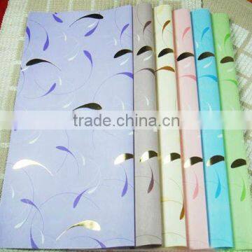 Origin in China, flower wrapping paper custom