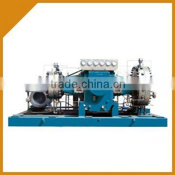 Cylinder filling high pressure gas compressor