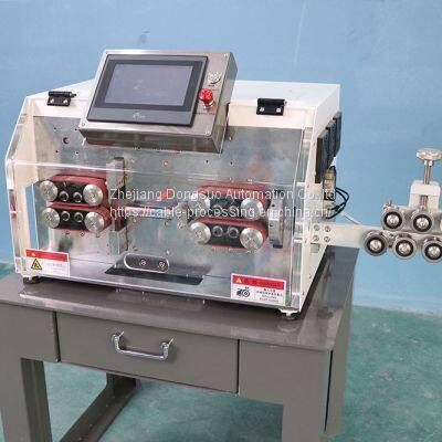 Thick wire stripper cutter Shield cable stripping machine Alarm cable cutting machines for power cable