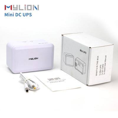 Mylion MU26 Mini UPS 12v 2A 5200mAh 19.24Wh Backup Lithium Battery