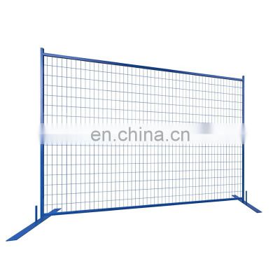 Blue Canada Temporary Fence