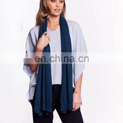 Women v Neck Half Sleeve Batwing Pullover Sweater photo-3