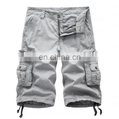 Wholesale Zip Fly Casual Summer Chino Cargo Shorts Pants for Men photo-4