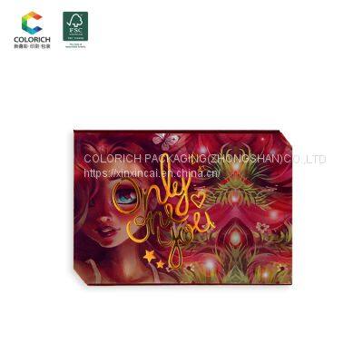 Wholesale Empty Eyeshadow Palette Magnetic Paper Case Makeup Packaging Eyeshadow Container High Pigmented Eyeshadow Palette photo-3