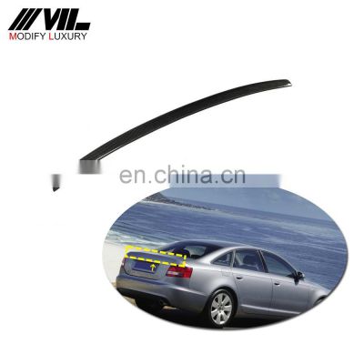 Carbon Fiber Rear Trunk Wing Spoiler for AUDI A6 C6 S line Sedan 4-Door 2005-2008