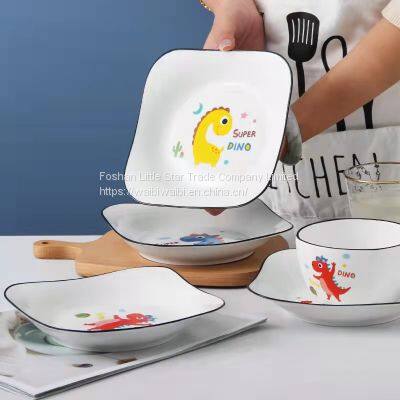 Cartoon Dish Set