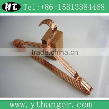 gold metal clothes hangers for clothes