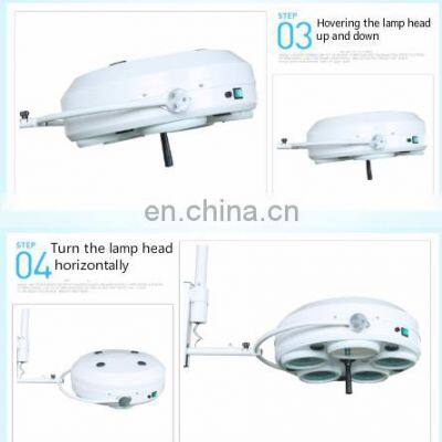 High Quality 5 Hole Shadowless Operatomg Lamp Ceiling Light for Hospital and Clinic photo-5