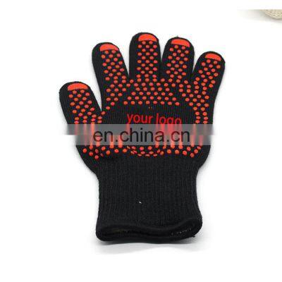 Insulated Barbecue Gloves Oven 932f Extreme Heat Resistant BBQ Glove Heat Resistant Grill Glove