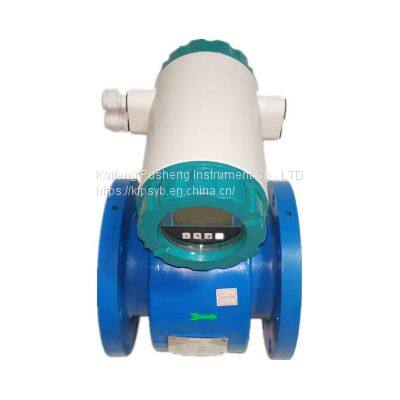 Anticorrosion large meter head electromagnetic flowmeter specializing in industrial water treatment, food processing water measurement