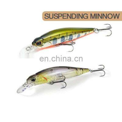 5g6.3cm  8.4g7.7cm   10colors 3D Bionic eyes Saltwater Fish Baits with Treble Hooks  Suspending Minnow Bait Fishing