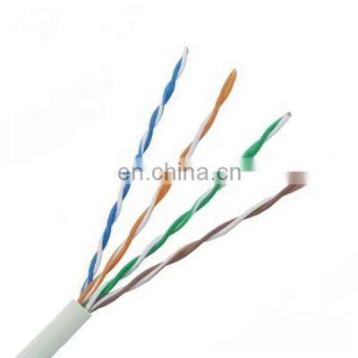 Hot Selling Manufactures price 0.5mm Cat5 cat5e Cable1000ft  4pr  Utp Ftp Lan Cable