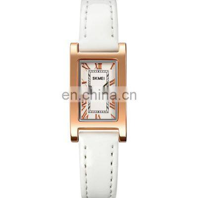 Luxury Watch Brands Skmei 1783 Custom Leather Wrist Watch Girls Quartz Watch photo-3