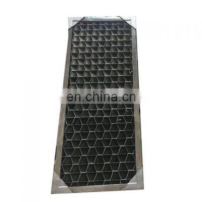 Cooling tower air inlet louver  PVC drift eliminator in square cooling tower