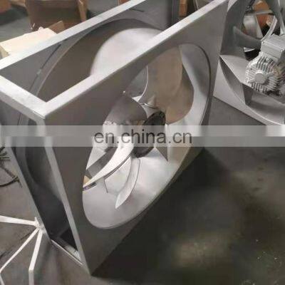 Carbon Steel / SS304 Material Portable Smoke Extractor Suction Fan for Wood Drying Room