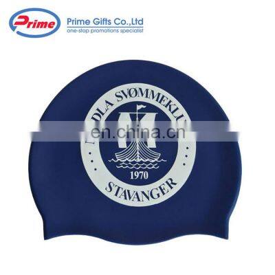 Custom Printed 100% Silicone Waterproof Swim Cap photo-5