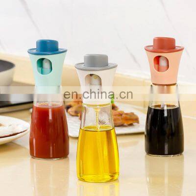 Top Ranking Eco Friendly Kitchen Olive Glass Food Vegetable Bottle Oil Vinegar Sprayer