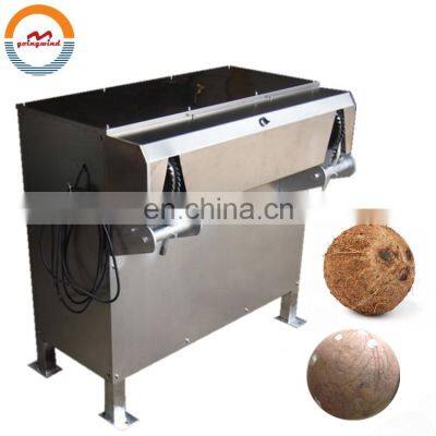 Automatic coconut shell peeling removing machine auto coconut shell skin shelling peeler remover equipment cheap price for sale