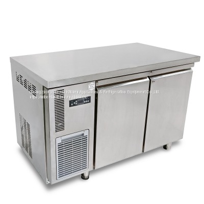 1200mm/1500mm/1800mm New Design Commercial Food Fresh Door Work Table Refrigerator for Hotel Kitchen Project photo-3