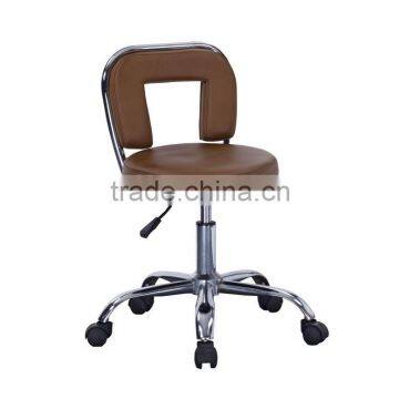 AK-03 pu leather seat adjustable bar stool