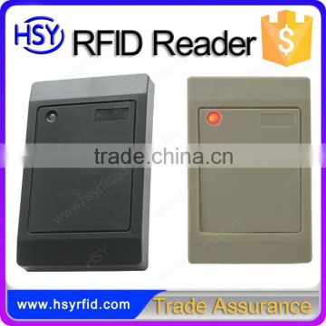 HSY-R124 China factory LED light em 125khz RFID card reader rs485