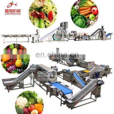 High Efficiency Tomato Washing Cutting Processing Machine