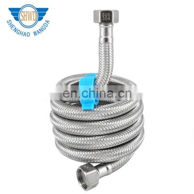 Explosion proof High Temperature Resistance 304 stainless steel Flexible braided Water Tube/ Pipe/ Hose