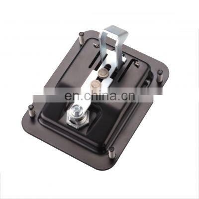 MS858D Waterproof Panel Flush Mount Door Paddle Latch Lock For Box Truck Body photo-2