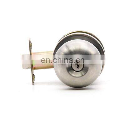 High Security Stainless Steel interior room tubular ball knob door lock factory