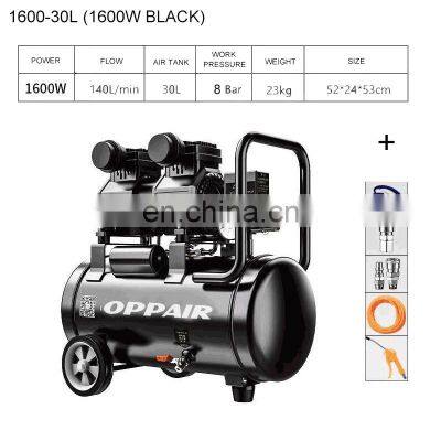 Oil-free Silent 220V Air Compressor for Auto Repair Used in Hospitals. Air Compressors Used in Pneumatic Tools photo-5