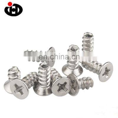 DIN965 countersunk screw flat head cross recessed stainless steel