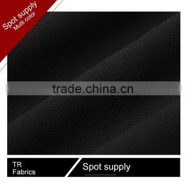 430Gsm (30+25)*32+40D Cheap Twill Black TR Suit Fabric for Man's Garment photo-3