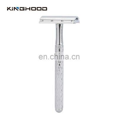 Classical Eco Metal Biodegradable Double Edge Reusable Safety Razor Shaving Razor photo-5