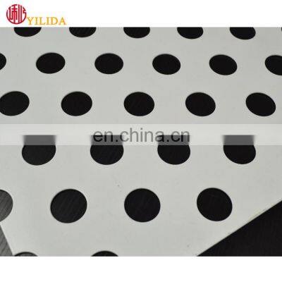 Decorative Screen Metal Aluminum Perforated Metal Panel Fireproof Ceiling